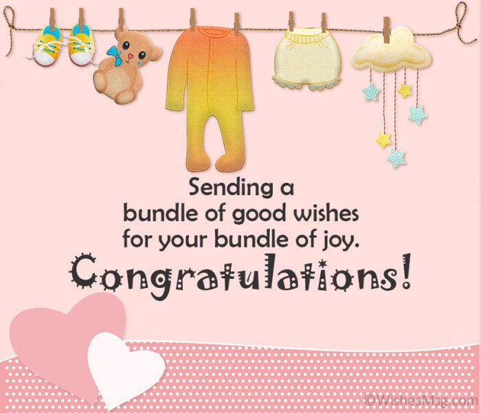 short message for baby shower card terbaru
