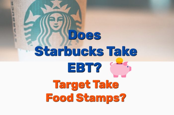 can you use food stamps at starbucks in target