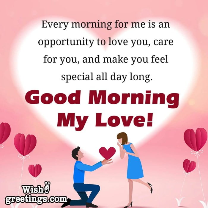 good morning message for my love in long distance terbaru
