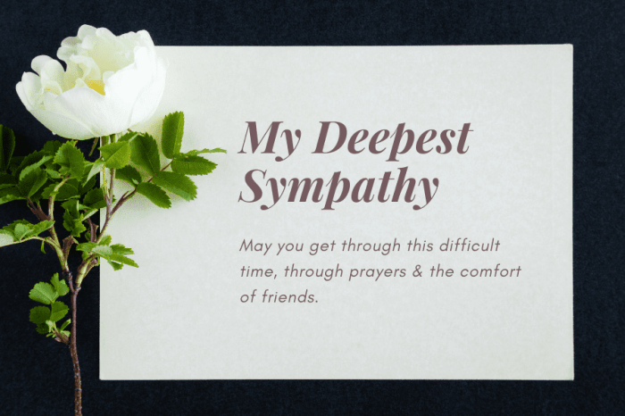 warm condolence messages