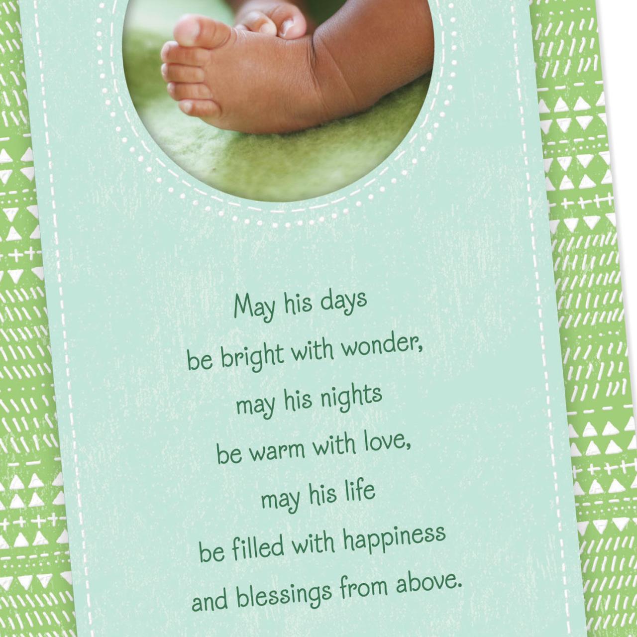 Religious Baby Shower Card Messages: Celebrating New Life with Faith ...