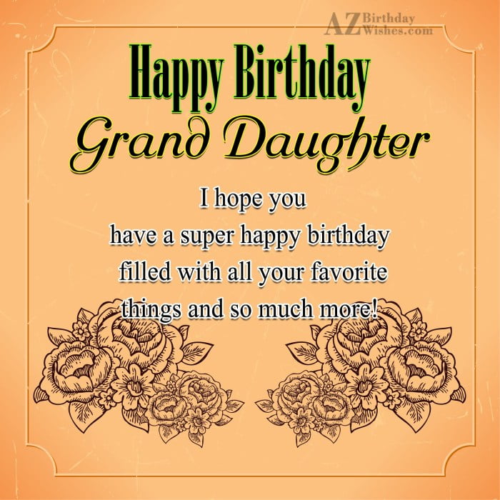 granddaughter birthday messages terbaru