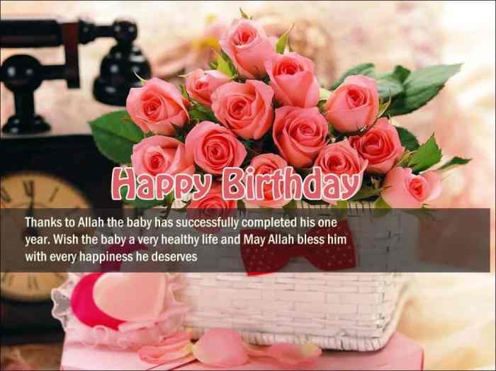 islamic birthday messages for daughter