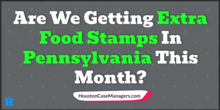 is there going to be extra food stamps this month terbaru