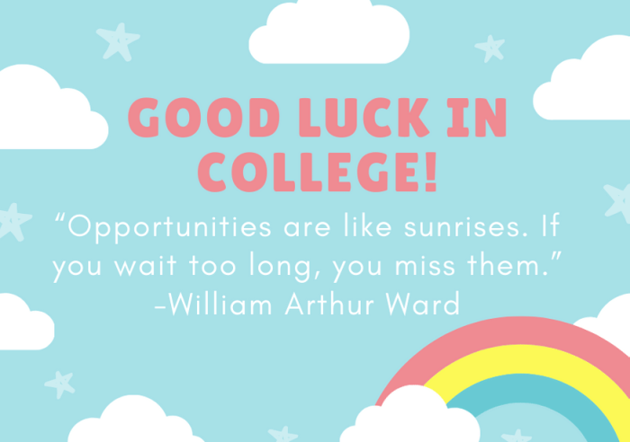 wishes luck good school college quotes exam starting exams university cards wishing high test congratulations time