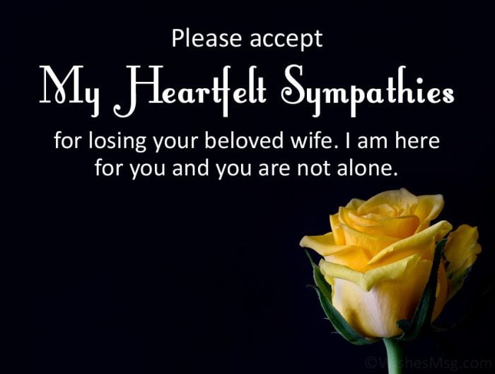 sympathy wife loss messages away passed quotes message has wishesmsg she immensely believe wonderful such miss still woman her will
