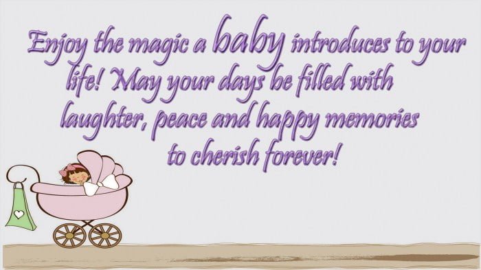 baby shower card message for dad